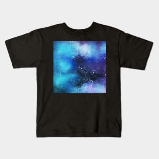 Night sky painting Kids T-Shirt